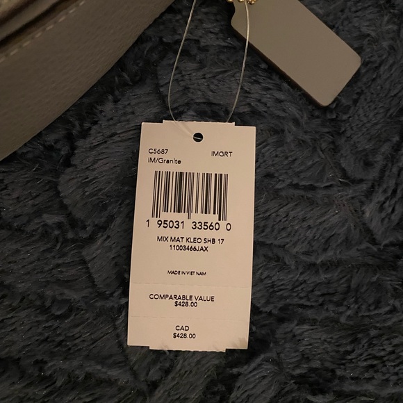 Leather & Suede Coach purse - Picture 3 of 5